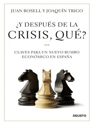 cover image of ¿Y después de la crisis, qué?